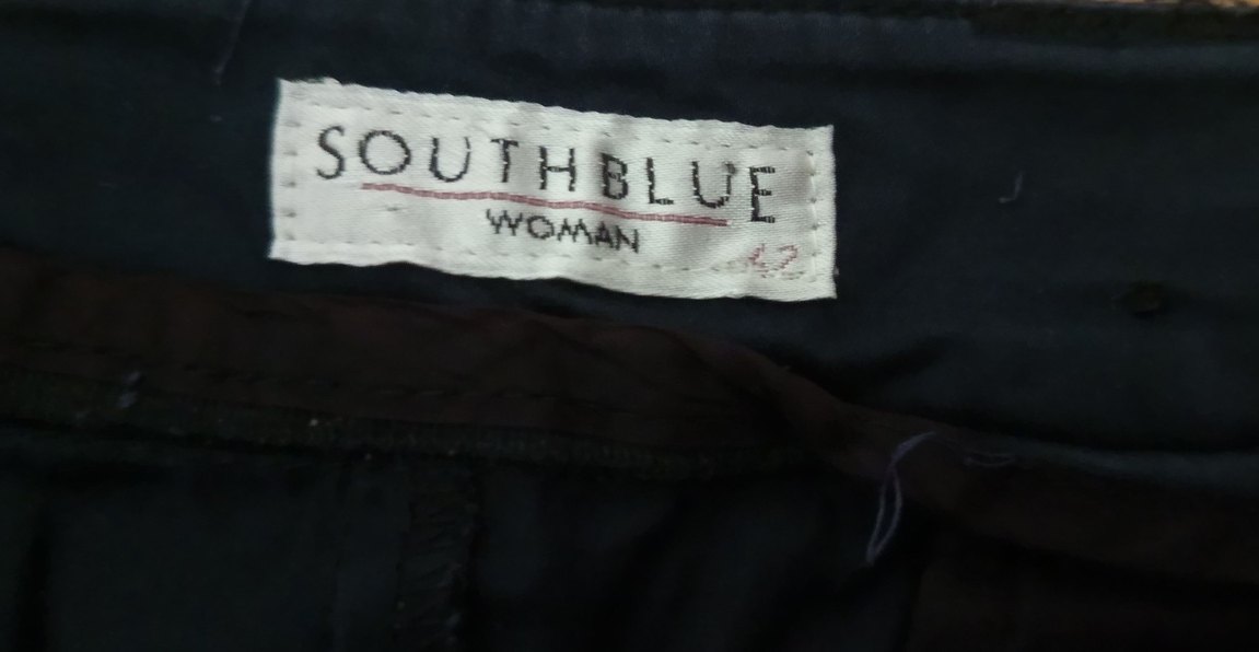 Kadın Lacivert  Denim Bermuda kapri - Görsel 4