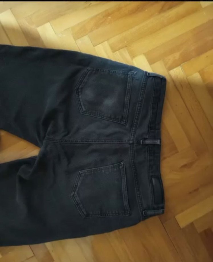 Erkek Koyu Kahverengi Regular Fit Denim Pantolon - Görsel 4