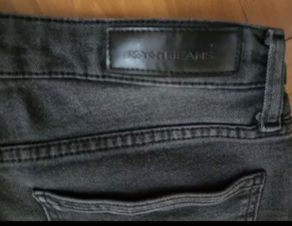 Erkek Koyu Kahverengi Regular Fit Denim Pantolon - Görsel 3