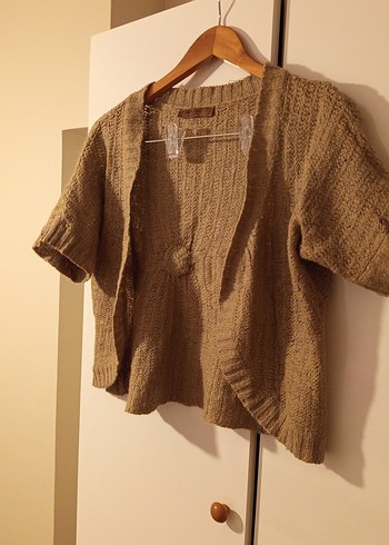 Kısa Kollu Bohem Kadın Hırka - Görsel 7