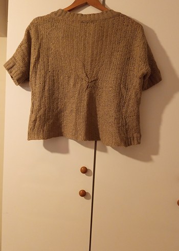 Kısa Kollu Bohem Kadın Hırka - Görsel 5