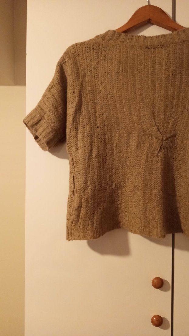 Kısa Kollu Bohem Kadın Hırka - Görsel 4