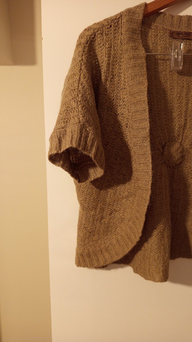 Kısa Kollu Bohem Kadın Hırka - Görsel 2