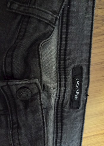 Erkek Gri Denim Regular Fit Jean Pantolon - Görsel 8