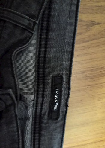 Erkek Gri Denim Regular Fit Jean Pantolon - Görsel 4