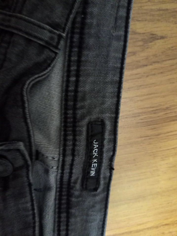 Erkek Gri Denim Regular Fit Jean Pantolon - Görsel 4