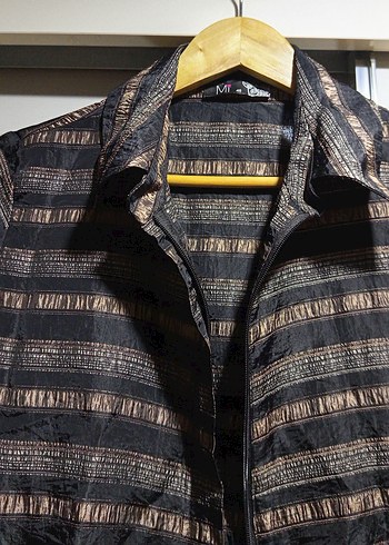 Düğmeli Uzun Kollu  ceket, gömlek - Görsel 8