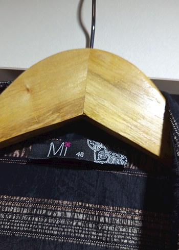 Düğmeli Uzun Kollu  ceket, gömlek - Görsel 3