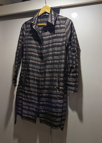 Düğmeli Uzun Kollu  ceket, gömlek - Görsel 2