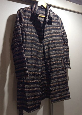 Düğmeli Uzun Kollu  ceket, gömlek - Görsel 9