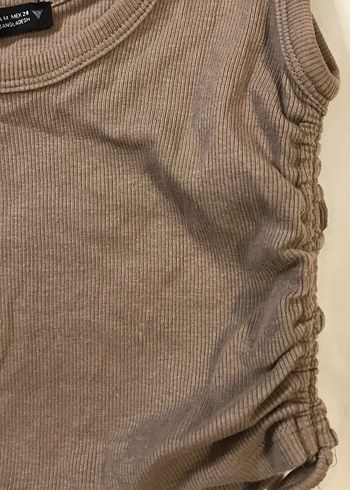 Bej Keten Kadın Atlet - Görsel 2