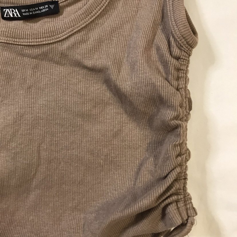 Bej Keten Kadın Atlet - Görsel 2