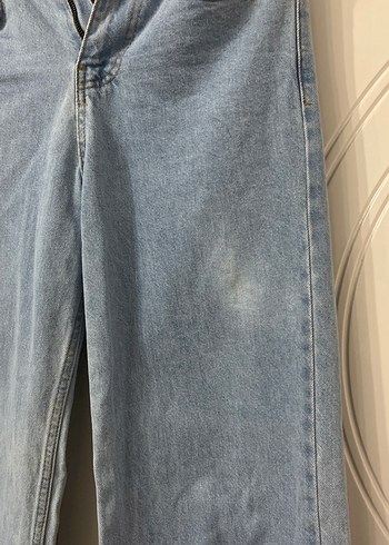 Kadın Mavi Normal Boy Denim Jean - Görsel 3