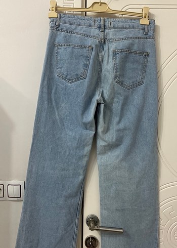 Kadın Mavi Normal Boy Denim Jean - Görsel 5