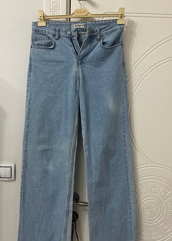 Kadın Mavi Normal Boy Denim Jean - Görsel 2