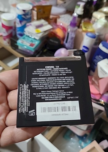  Beden NYX Profesyonel Matlaştırıcı Pudra Tan