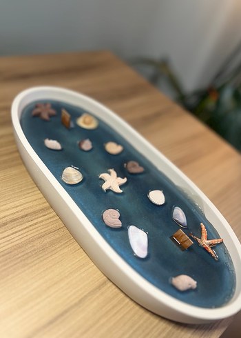 Deniz Kabuklu ocean candle - Görsel 3