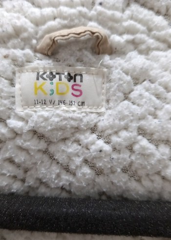 11-12 Yaş Beden Bej Erkek Çocuk Fermuarlı Street Wear Kaban