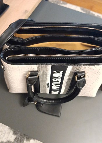 Beyaz Deri Christian Dior Kadın Çanta - Görsel 3