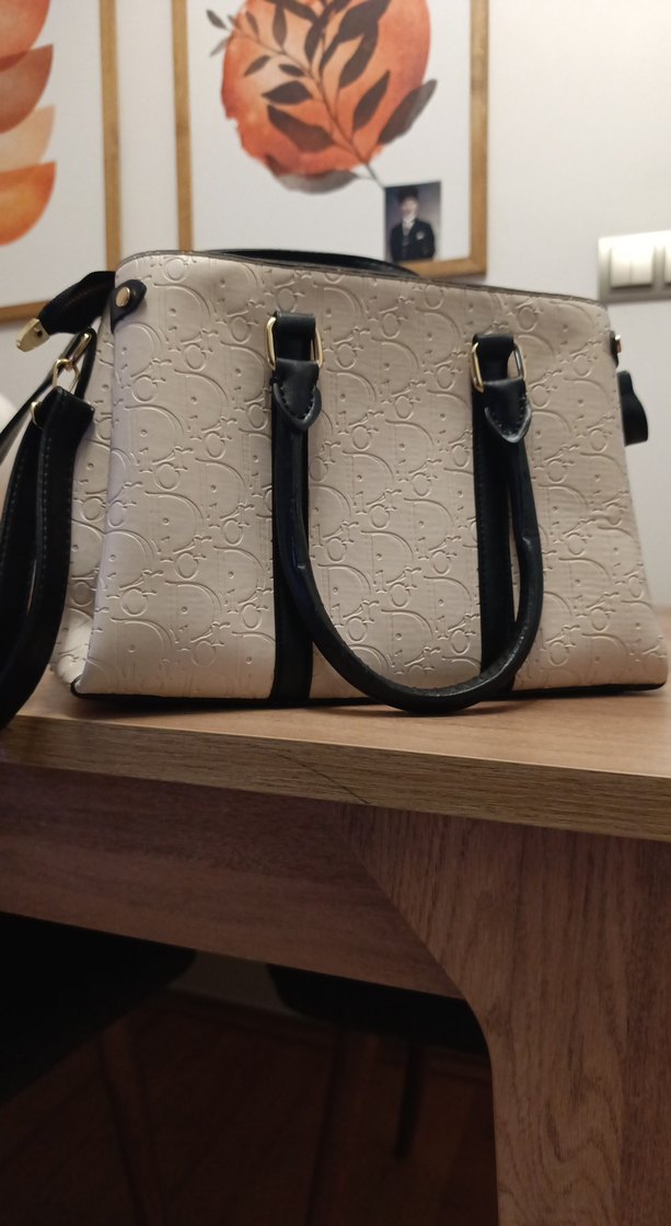 Beyaz Deri Christian Dior Kadın Çanta - Görsel 2