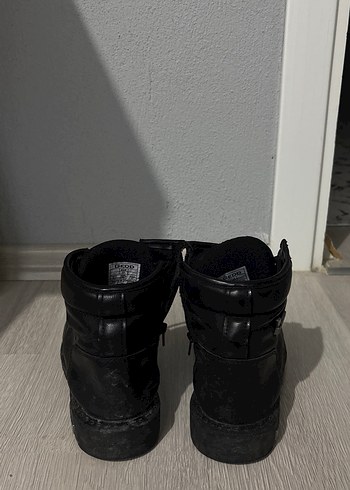 Siyah Deri Erkek Botlar - Görsel 3