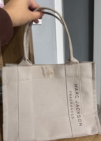 Bej Kadın Baskılı Günlük Çanta - Görsel 4