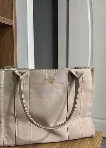 Bej Kadın Baskılı Günlük Çanta - Görsel 2