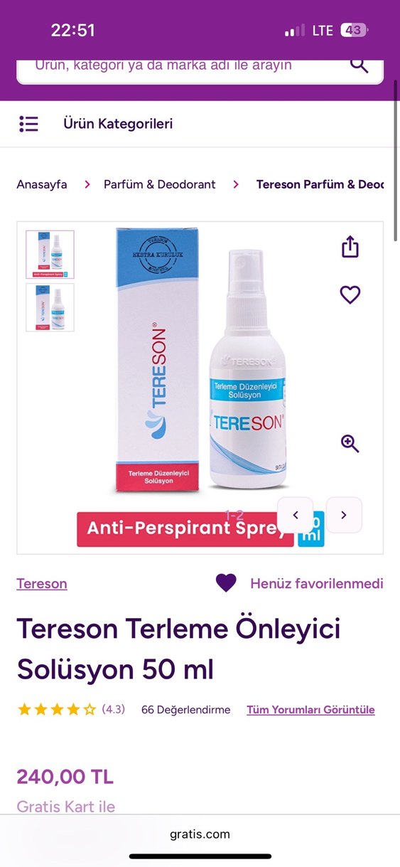 Tereson Terleme Düzenleyici Solüsyon - Görsel 3