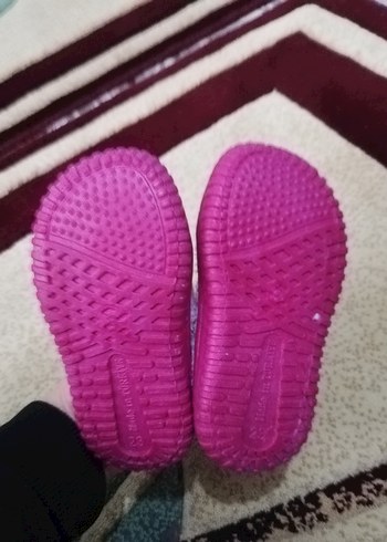 Kız Çocuk Pembe Leopar Desenli Sıcak Ev Terliği - Görsel 4