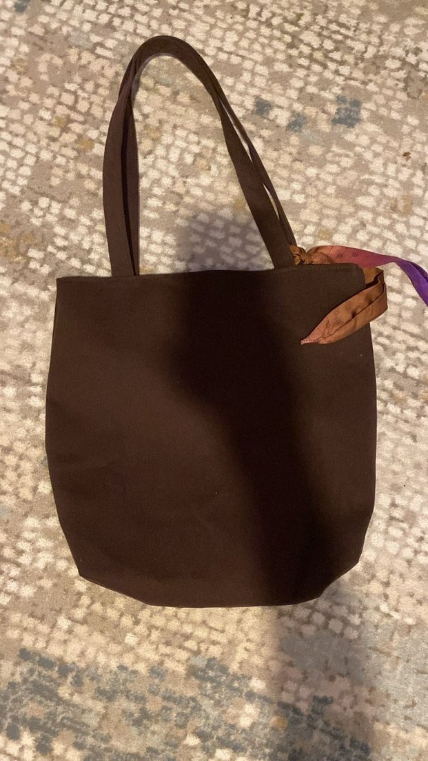 OXKO Kahverengi Süet Kadın Çanta - Görsel 2