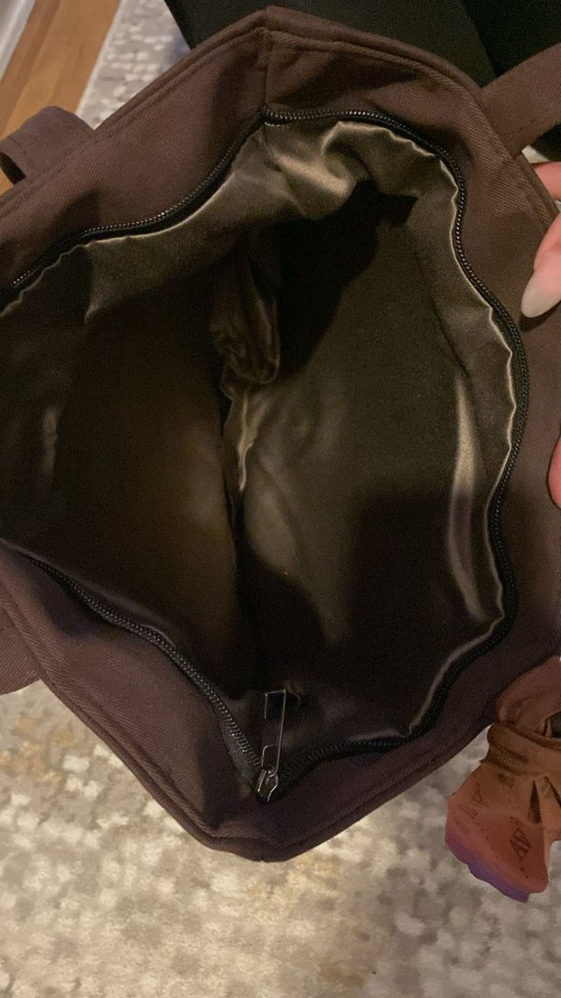 OXKO Kahverengi Süet Kadın Çanta - Görsel 3