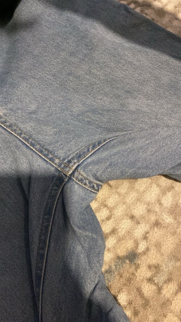 Mavi Loose Fit Kadın Midi Boy Kot Pantolon - Görsel 4