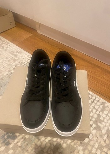 Puma Siyah Beyaz Kadın Spor Ayakkabı - Görsel 2