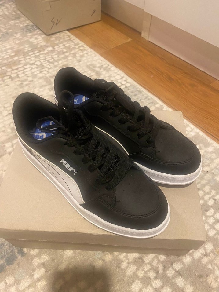 Puma Siyah Beyaz Kadın Spor Ayakkabı - Görsel 3