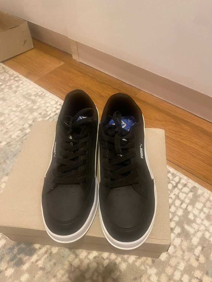 Puma Siyah Beyaz Kadın Spor Ayakkabı - Görsel 2