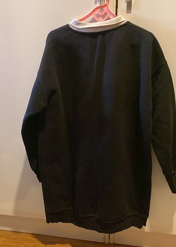 Michigan Baskılı Siyah Kadın Sweatshirt - Görsel 3