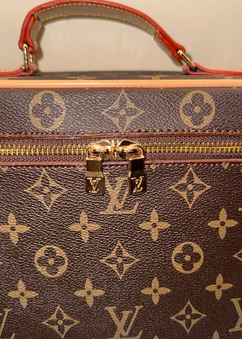 Kahverengi Canvas Kadın Çanta - Görsel 3