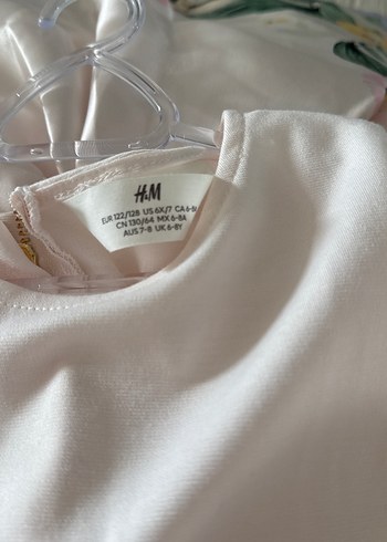 Kız Çocuk Çiçekli Pamuk Elbise - Görsel 3