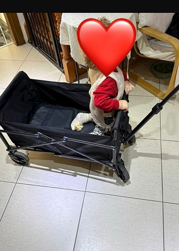 Vagon Bebek Arabası Çekçekli - Görsel 3