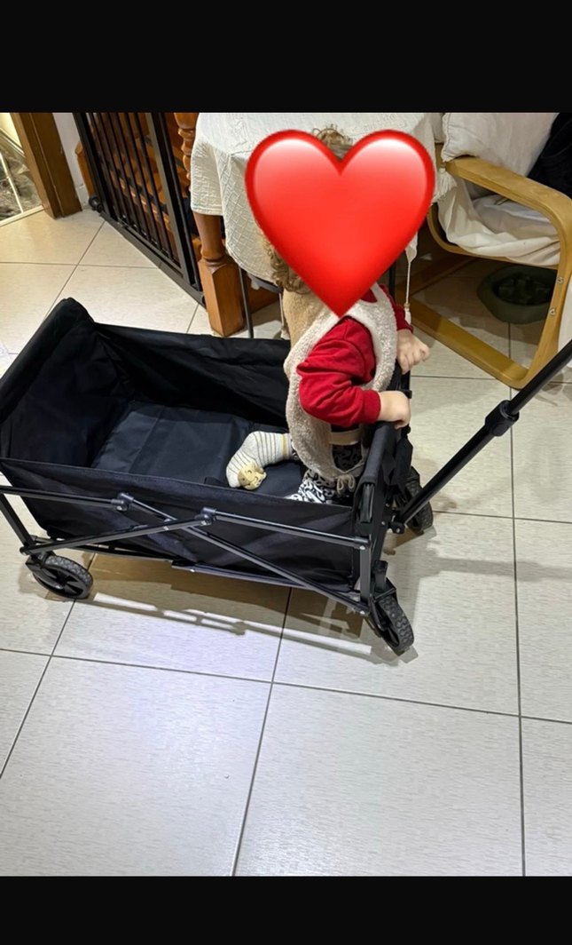 Vagon Bebek Arabası Çekçekli - Görsel 3