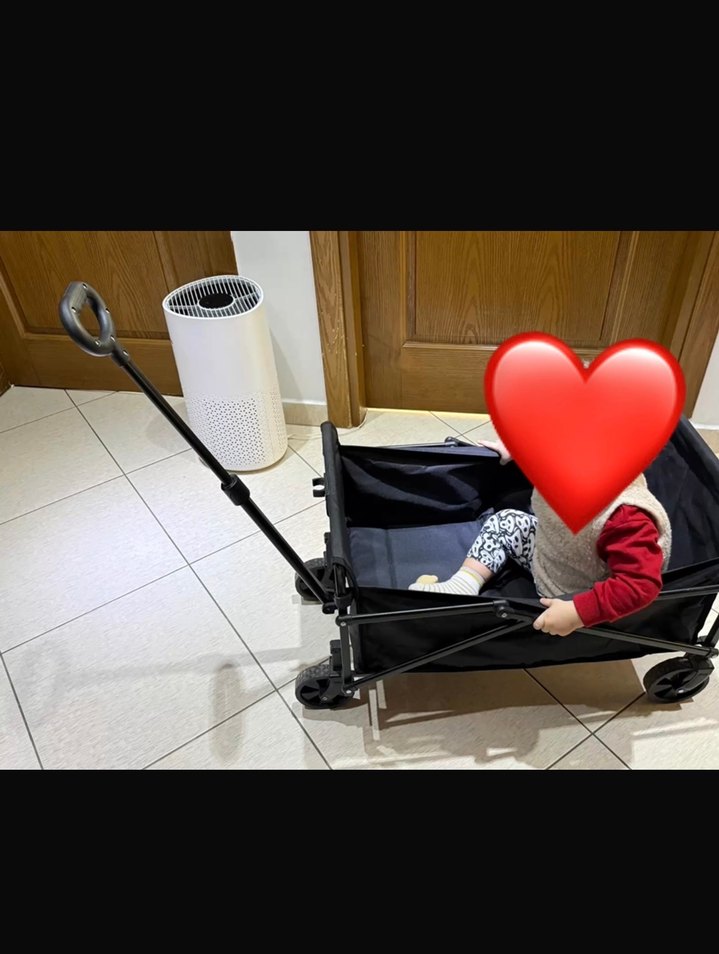 Vagon Bebek Arabası Çekçekli - Görsel 2