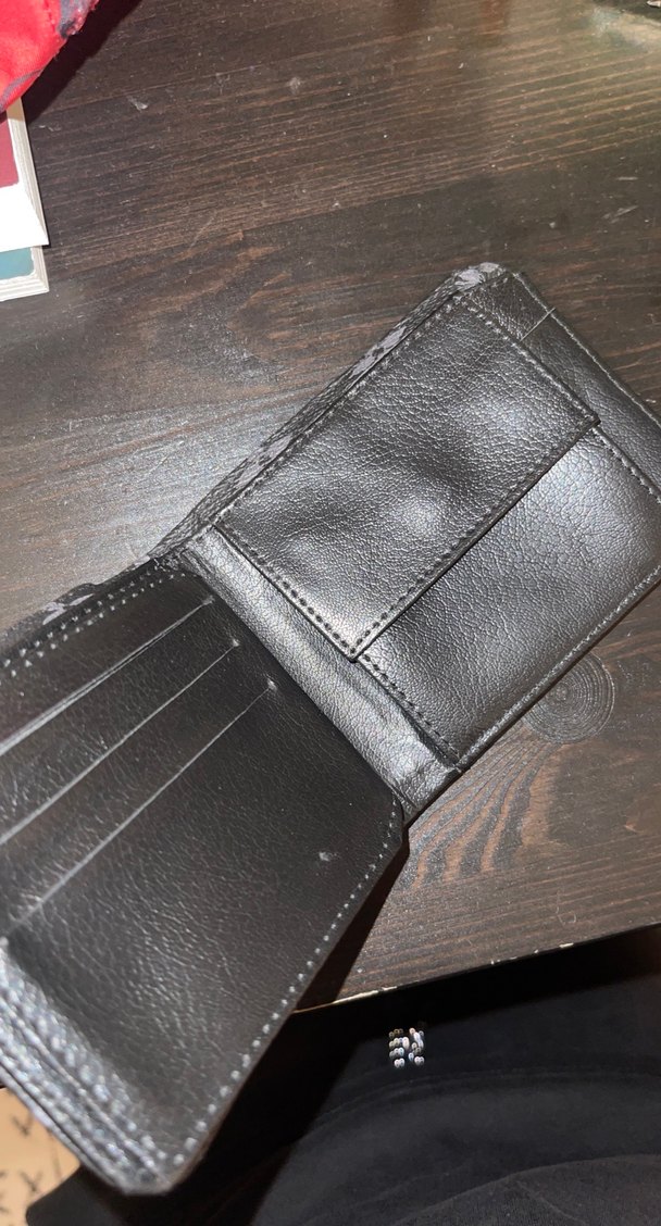 Louis Vuitton Desenli Siyah Cüzdan - Görsel 3