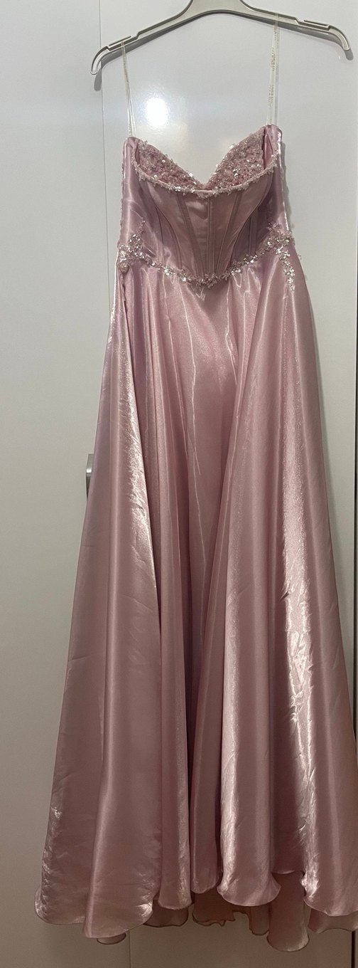 Pembe Prenses Model Abiye / Nişan Elbisesi - Görsel 2