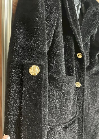 Siyah Kuşaklı Uzun Kaban - Görsel 2