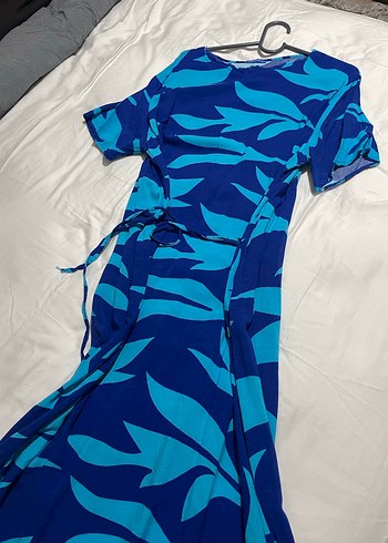 Mavi Bağlamalı Tunik - Görsel 2