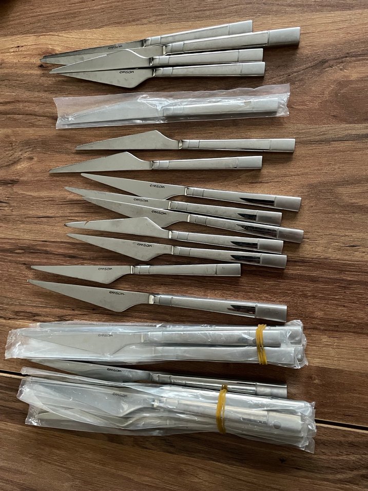 Emsan Paslanmaz Çelik Bıçak Seti - Görsel 2