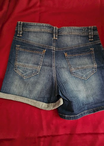 Yesicca Mavi Kadın Denim Mini Şort - Görsel 4