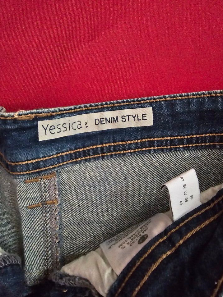 Yesicca Mavi Kadın Denim Mini Şort - Görsel 3