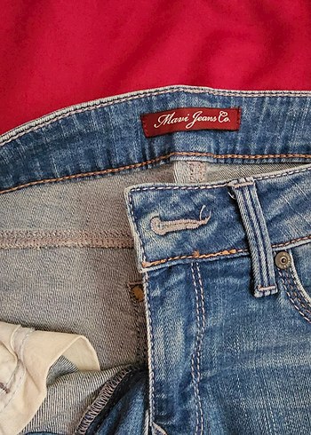 Mavi Jeans Kadın Midi Boy Denim Kot Pantolon - Görsel 3