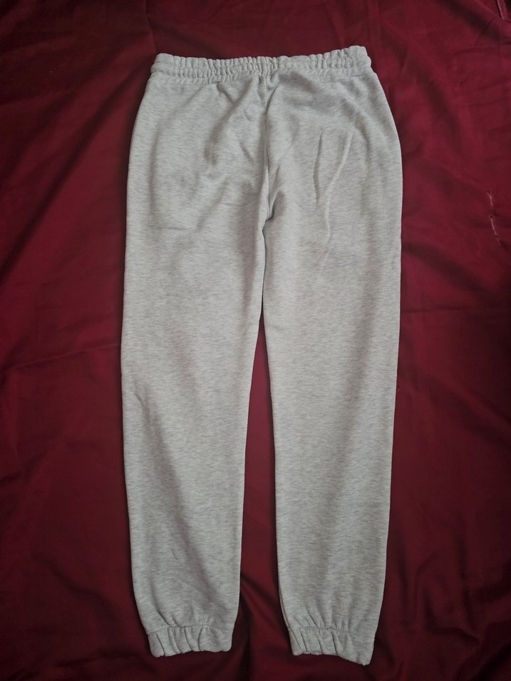 S beden Gri Kadın Rahat Kesim Eşofman Altı - Görsel 3